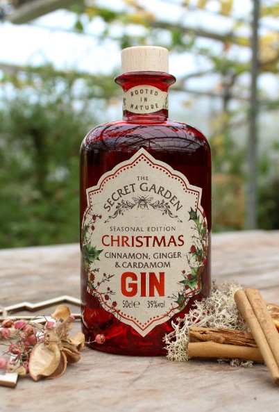Bottle of Christmas Gin