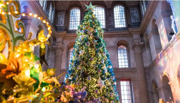 Christmas Tree in Large Hall